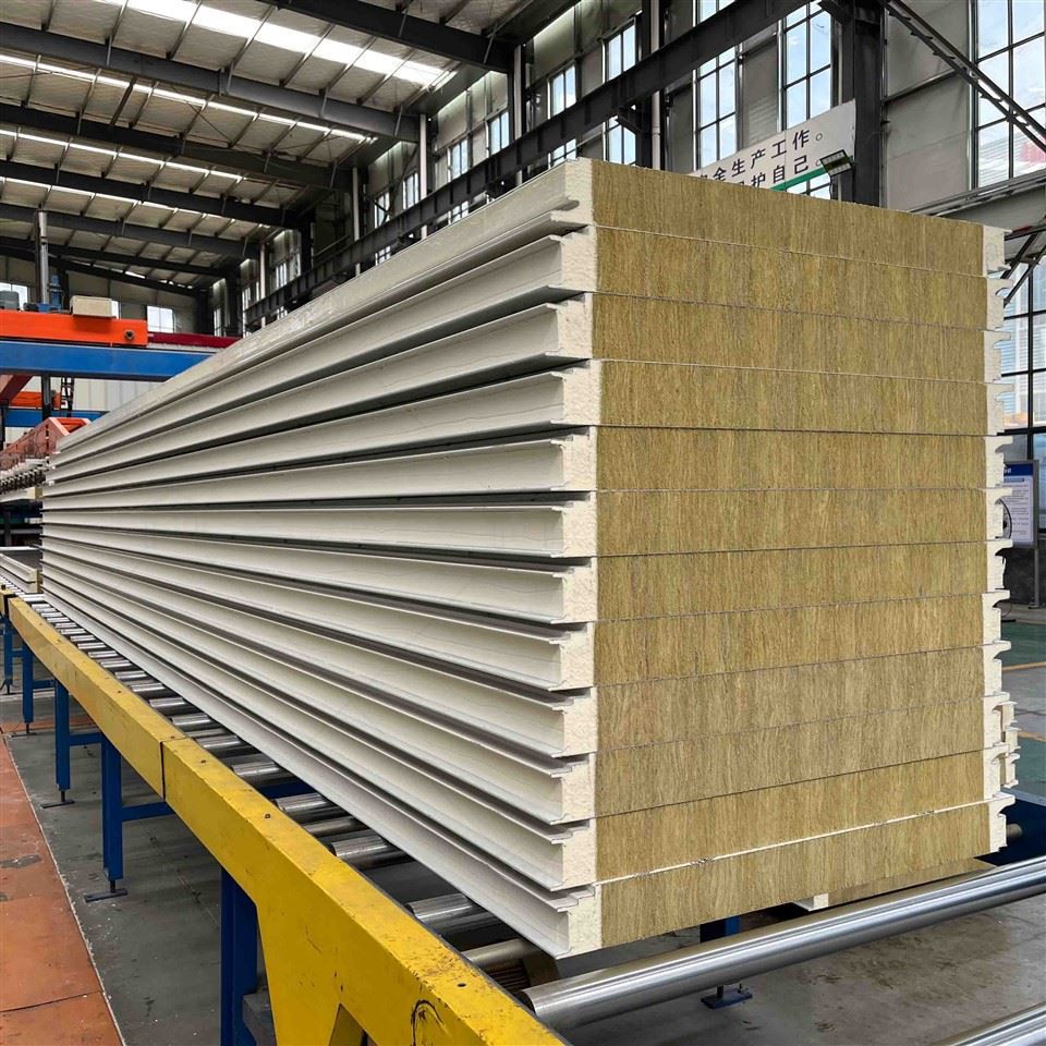 PU Edge Rockwool وال پینل