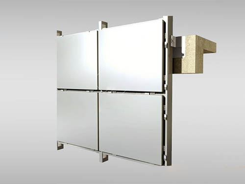 دھات کے پردے کی دیوار